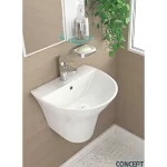 روشویی کانسپت مدل نیم پایه