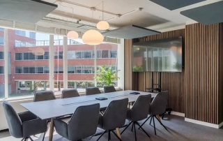 پانل دیواری چوبی: ایده های نوآورانه برای دفتر اداری