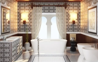 ایده های طراحی حمام مراکشی