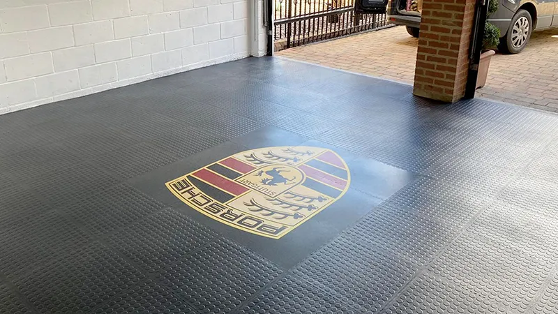 پالت رنگ مناسب، کلید طراحی کف پارکینگ شیک