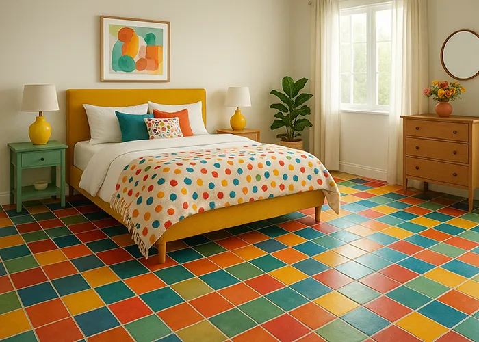 انتخاب بهترین رنگ سرامیک برای اتاق خواب