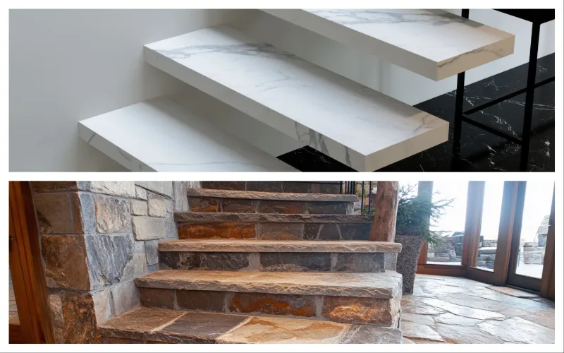 برای راه پله سنگ بهتر است یا سرامیک؟