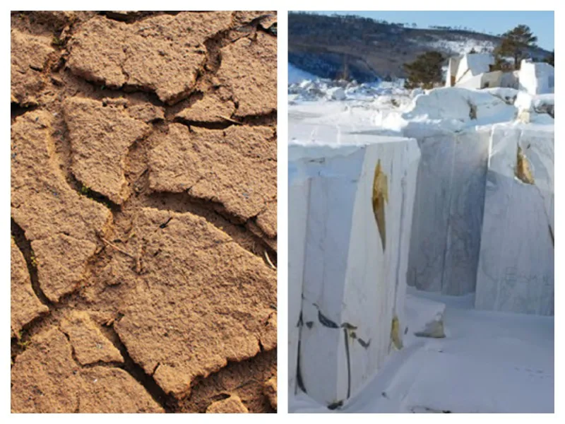 تفاوت های سنگ و سرامیک در ترکیبات و منشاء