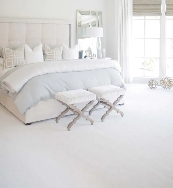 سرامیک سفید مات برای اتاق خواب