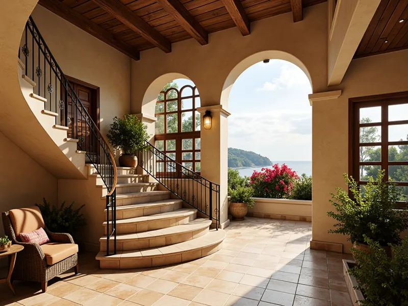 تفاوت های سنگ و سرامیک در ایمنی و کارآمدی(راه پله با سنگ طبیعی)