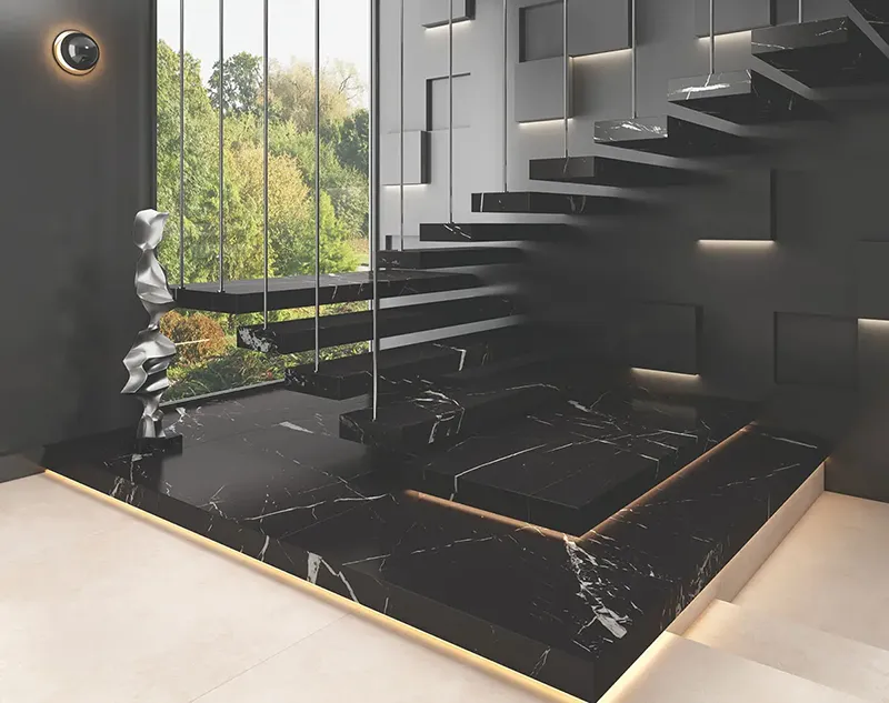 سرامیک با رنگ های مدرن برای راه پله