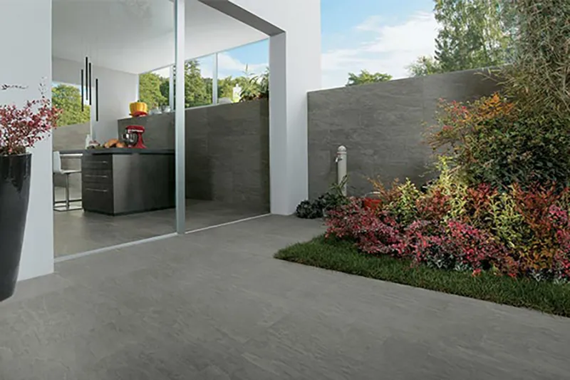 سرامیک پرسلان برای دیوار تراس و بالکن