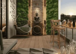 سرامیک طرح چوب برای تراس