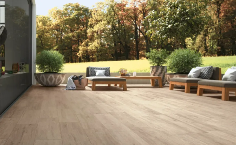 مزایای سرامیک طرح چوب برای تراس