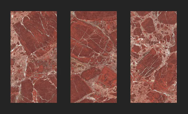 سرامیک طرح سنگ قرمز برای تراس