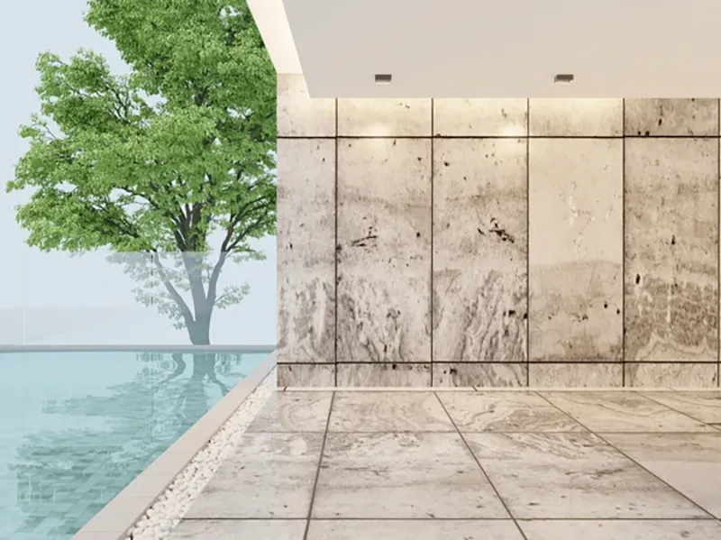 سرامیک طرح سنگ برای بالکن