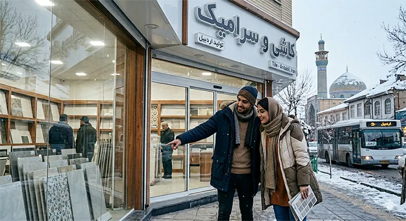 خرید سرامیک مناسب مناطق سردسیر اردبیل