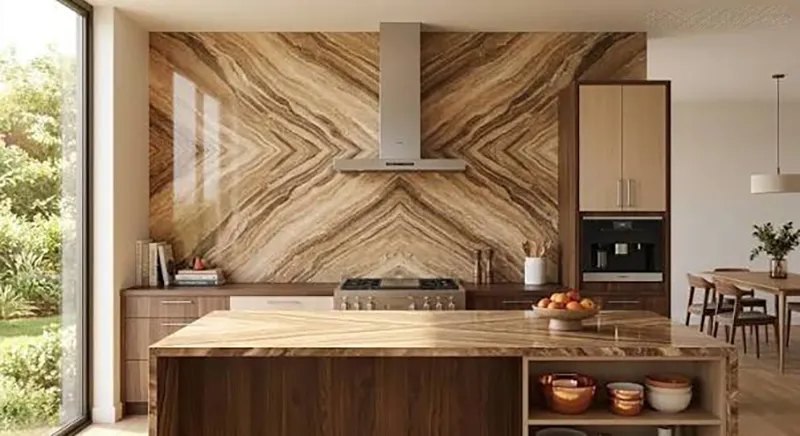 کاشی بین کابینتی طرح بوک مچ